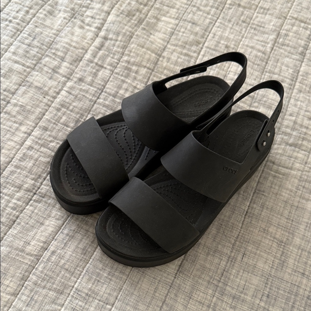 CROCS Women's Black Sandals
